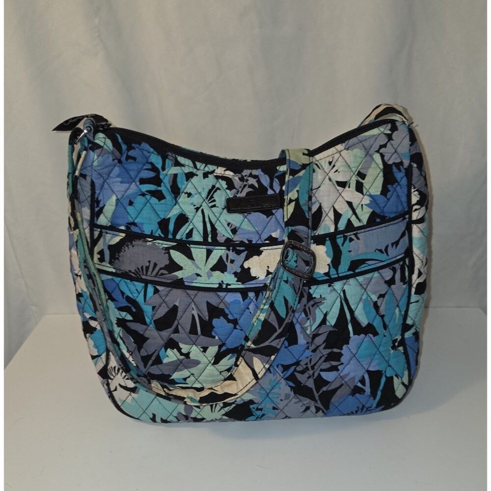Vera Bradley "On the Go" Crossbody Purse Tropical Paradise Print Y2K